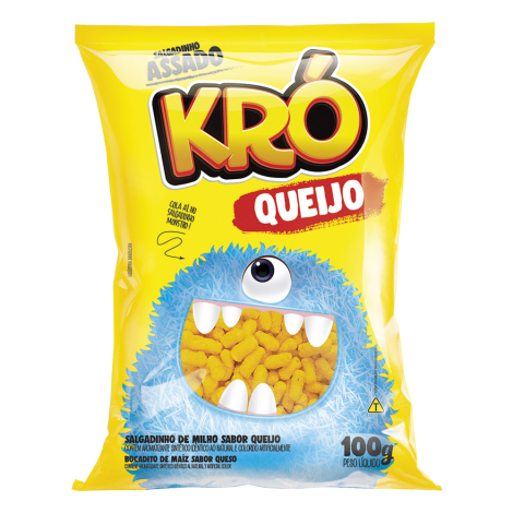 Salgadinho Semalo Kró Queijo 100g - Caixa 10X100g | Mr. Estoque | O Seu